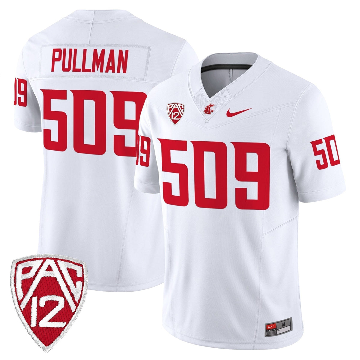 Men's Washington State Cougars 2025 Vapor Limited Jersey - All Stitched
