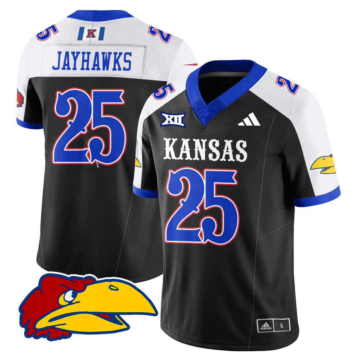 KU Football 2025 Limited Jersey - Stitched