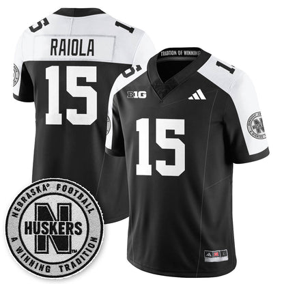 Nebraska Football 2025 "Blackout" Jersey - Stitched