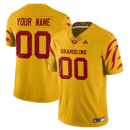 Men's Grambling State Football 2025 Special Jersey - All Stitched