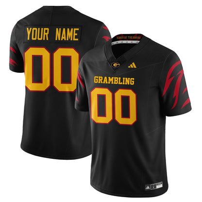 Grambling State Football 2025 Special Custom Jersey - All Stitched