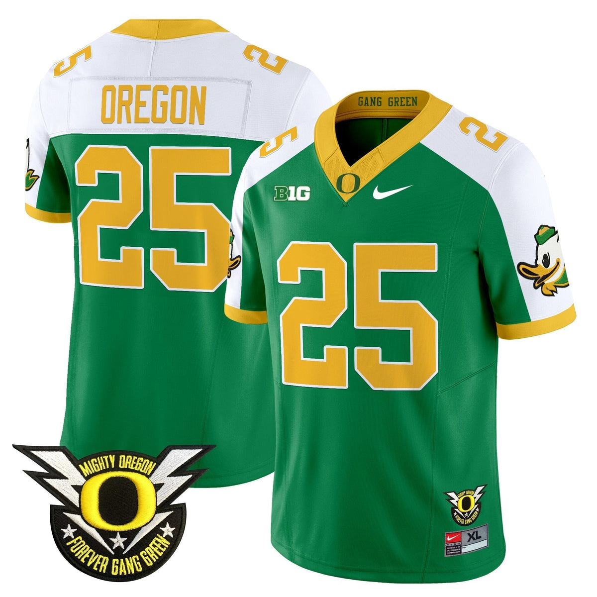 Men's Oregon Ducks 2025 Vapor Limited Jersey - All Stitched