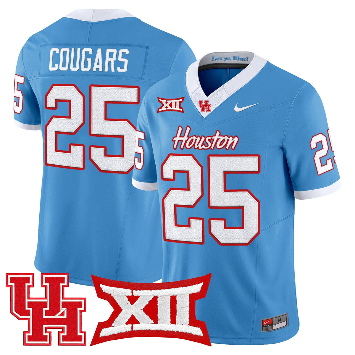 Men's Houston Cougars 2026 Vapor Limited Jersey - Stitched