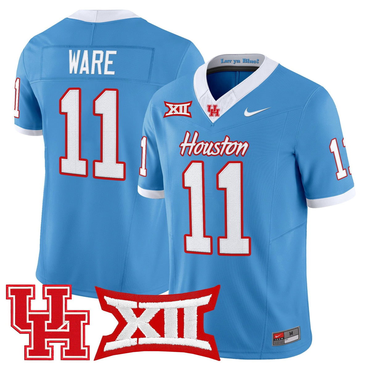 Men's Houston Cougars 2026 Vapor Limited Jersey - Stitched