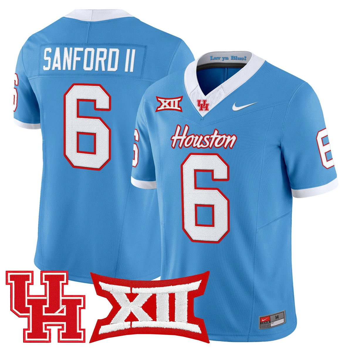 Men's Houston Cougars 2026 Vapor Limited Jersey - Stitched