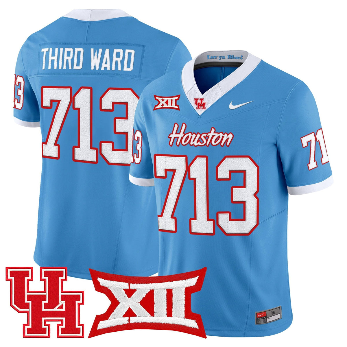 Men's Houston Cougars 2026 Vapor Limited Jersey - Stitched