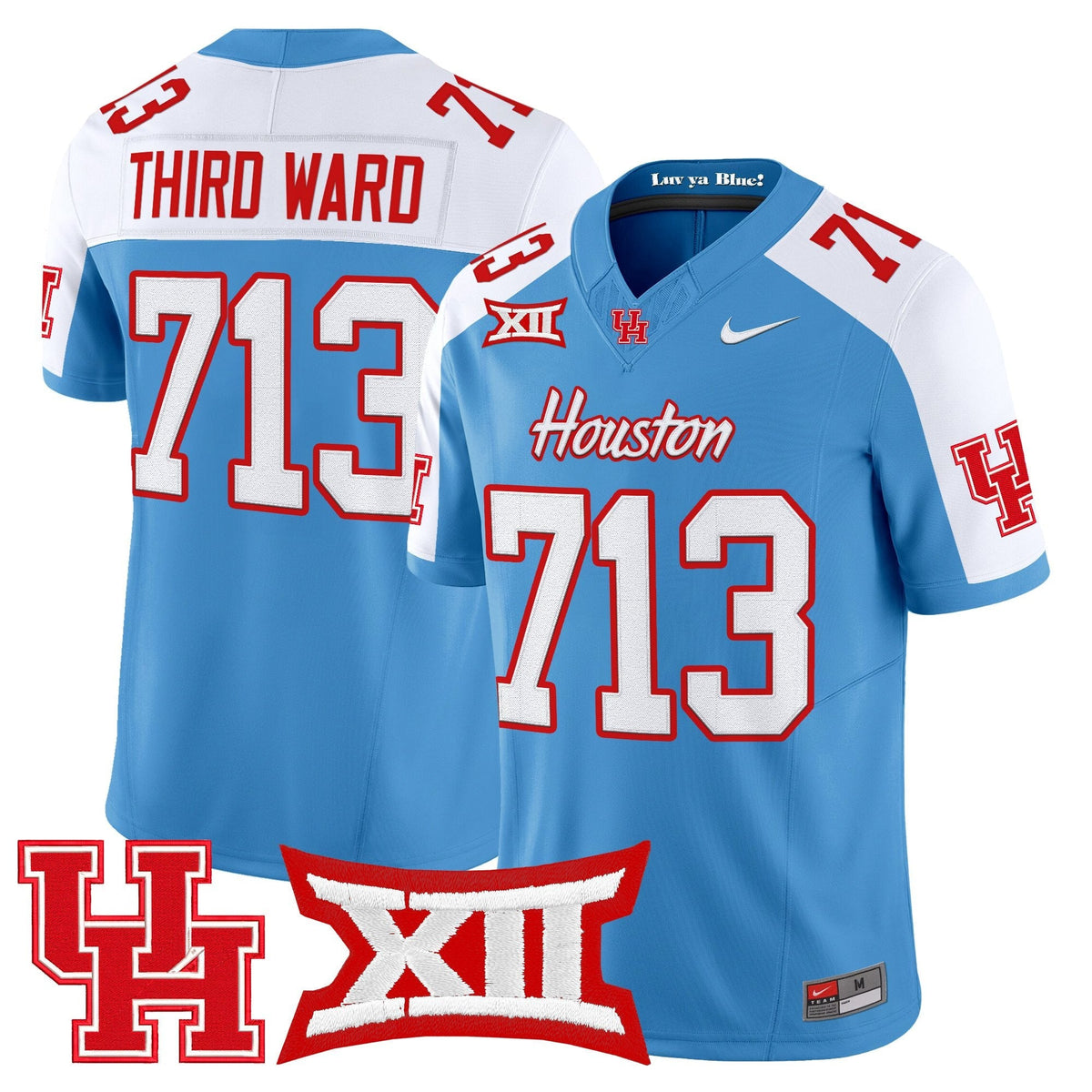 Men's Houston Cougars 2026 Vapor Limited Jersey - Stitched