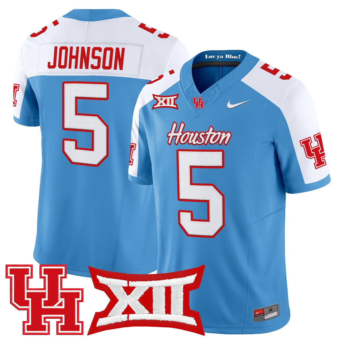 Men's Houston Cougars 2026 Vapor Limited Jersey - Stitched