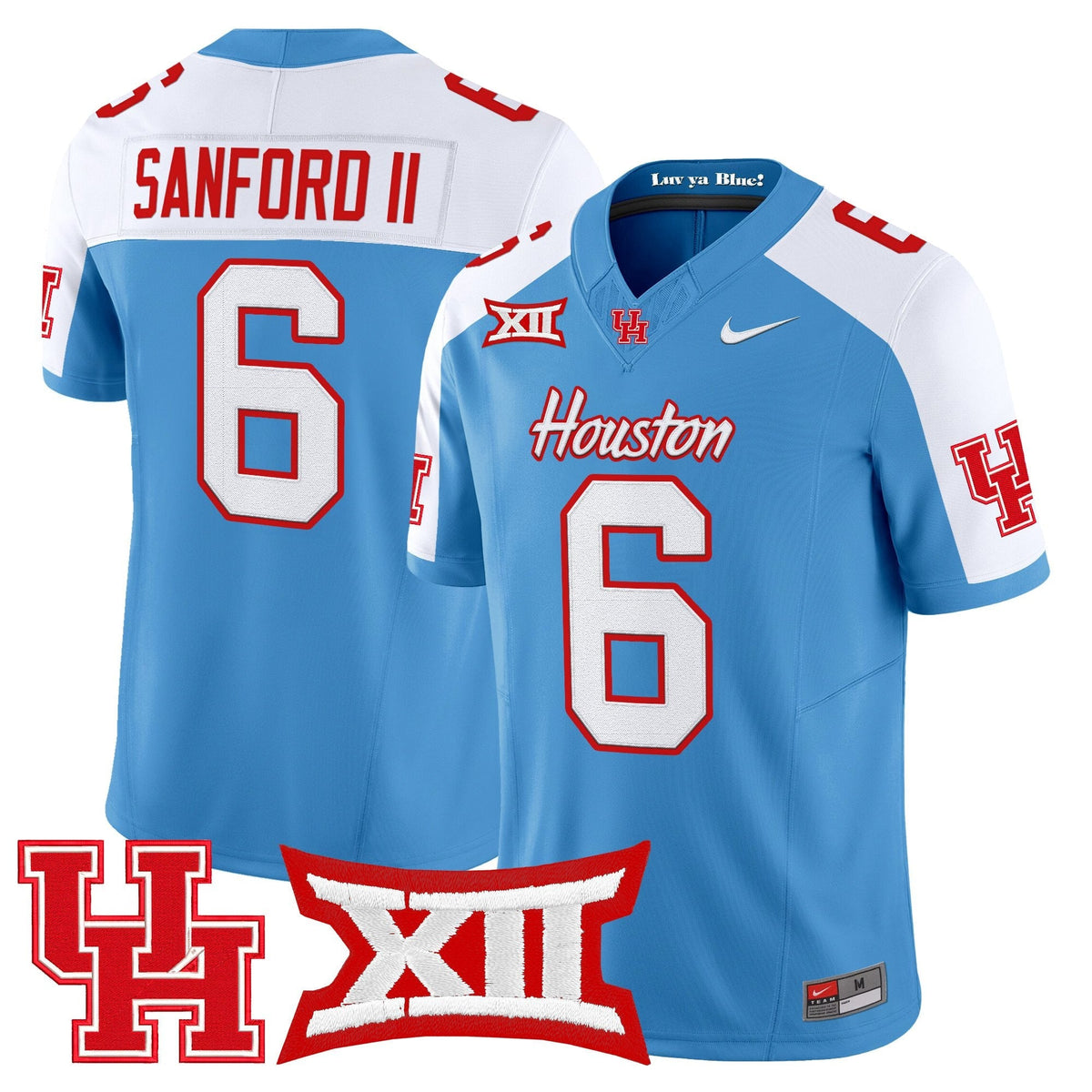 Men's Houston Cougars 2026 Vapor Limited Jersey - Stitched