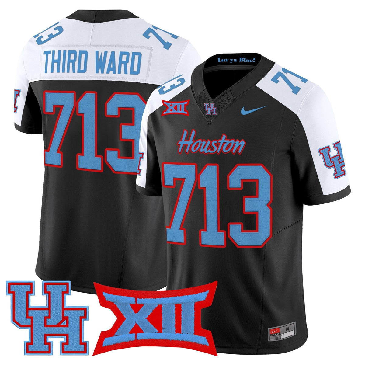Men's Houston Cougars 2026 Vapor Limited Jersey - Stitched