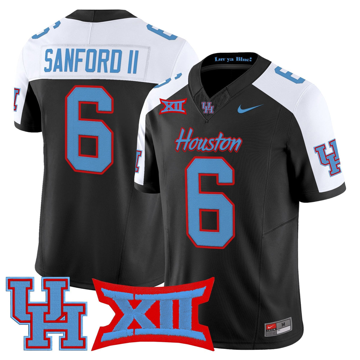 Men's Houston Cougars 2026 Vapor Limited Jersey - Stitched