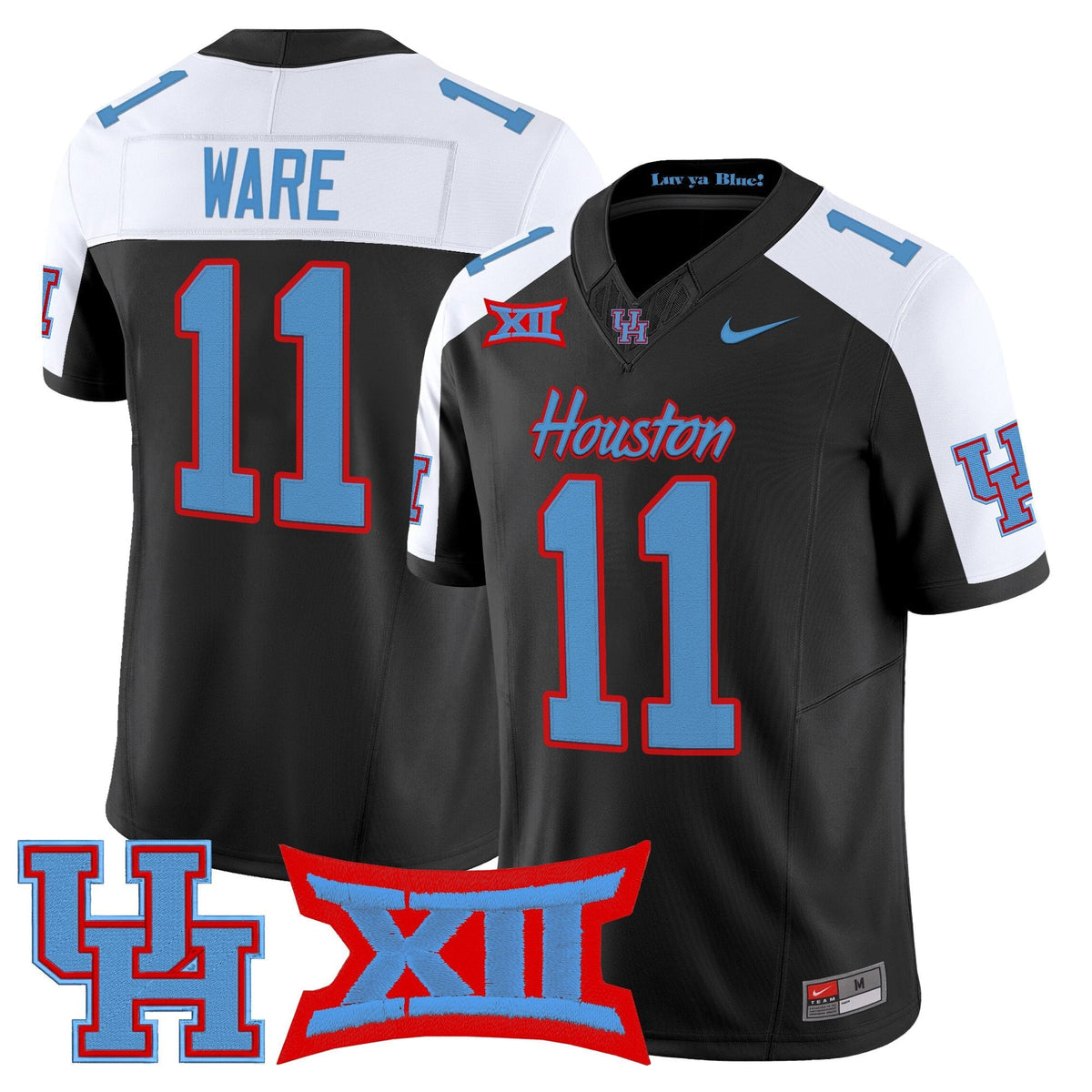 Men's Houston Cougars 2026 Vapor Limited Jersey - Stitched