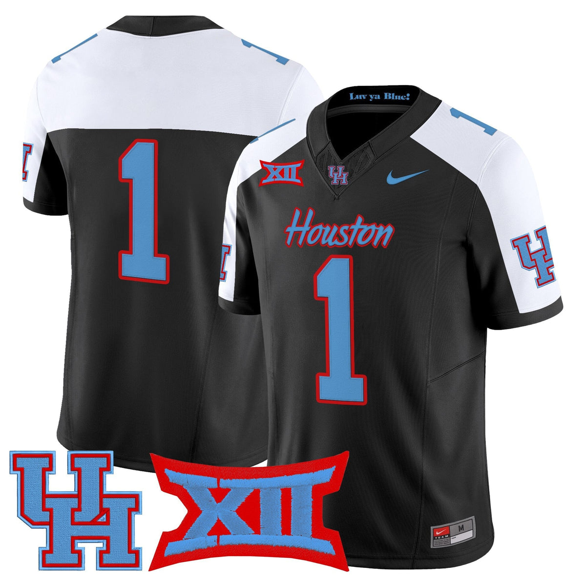 Men's Houston Cougars 2026 Vapor Limited Jersey - Stitched