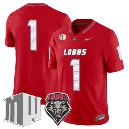 Men's New Mexico Lobos 2026 Vapor Limited Jersey - Stitched