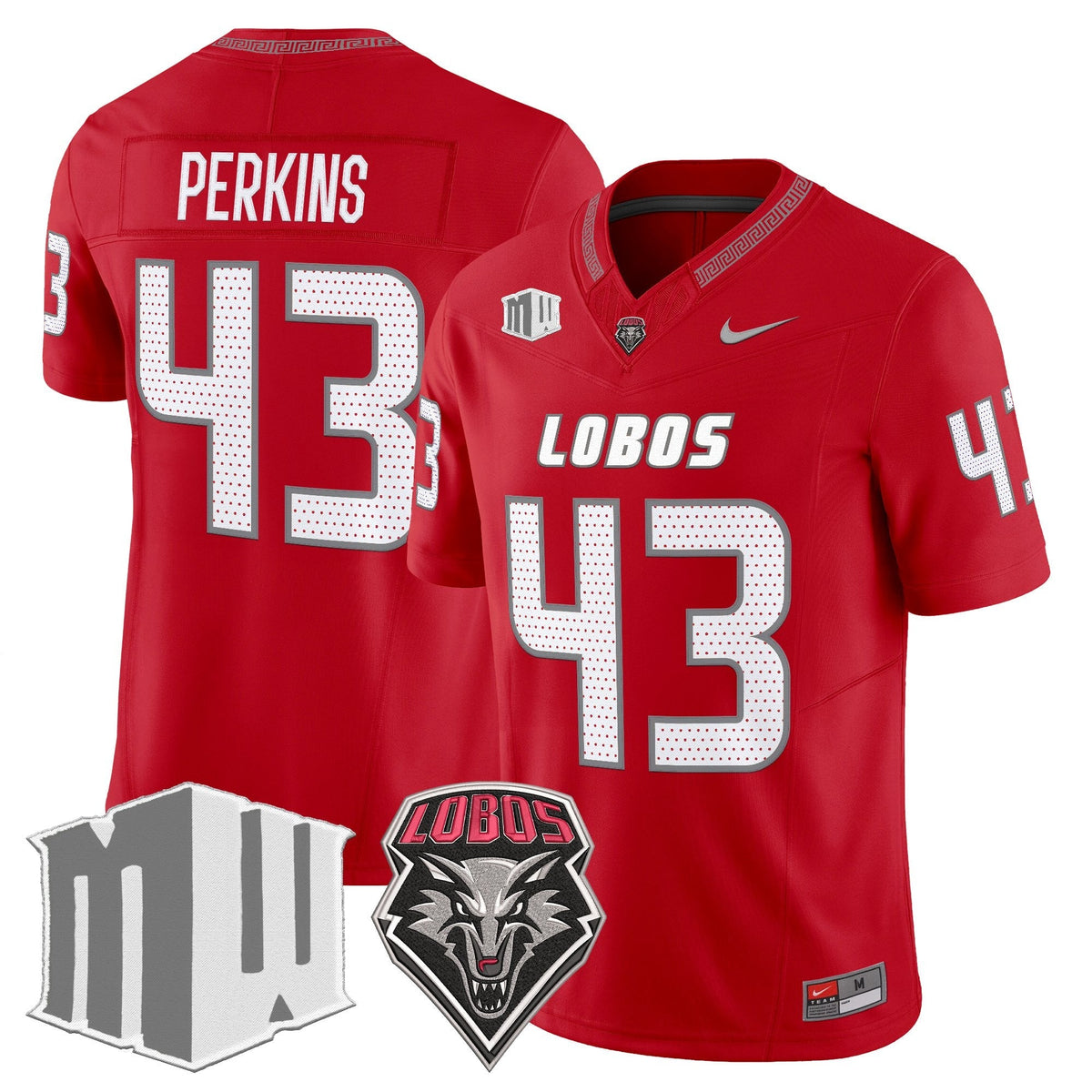 Men's New Mexico Lobos 2026 Vapor Limited Jersey - Stitched