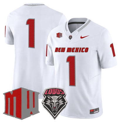 Men's New Mexico Lobos 2026 Vapor Limited Jersey - Stitched