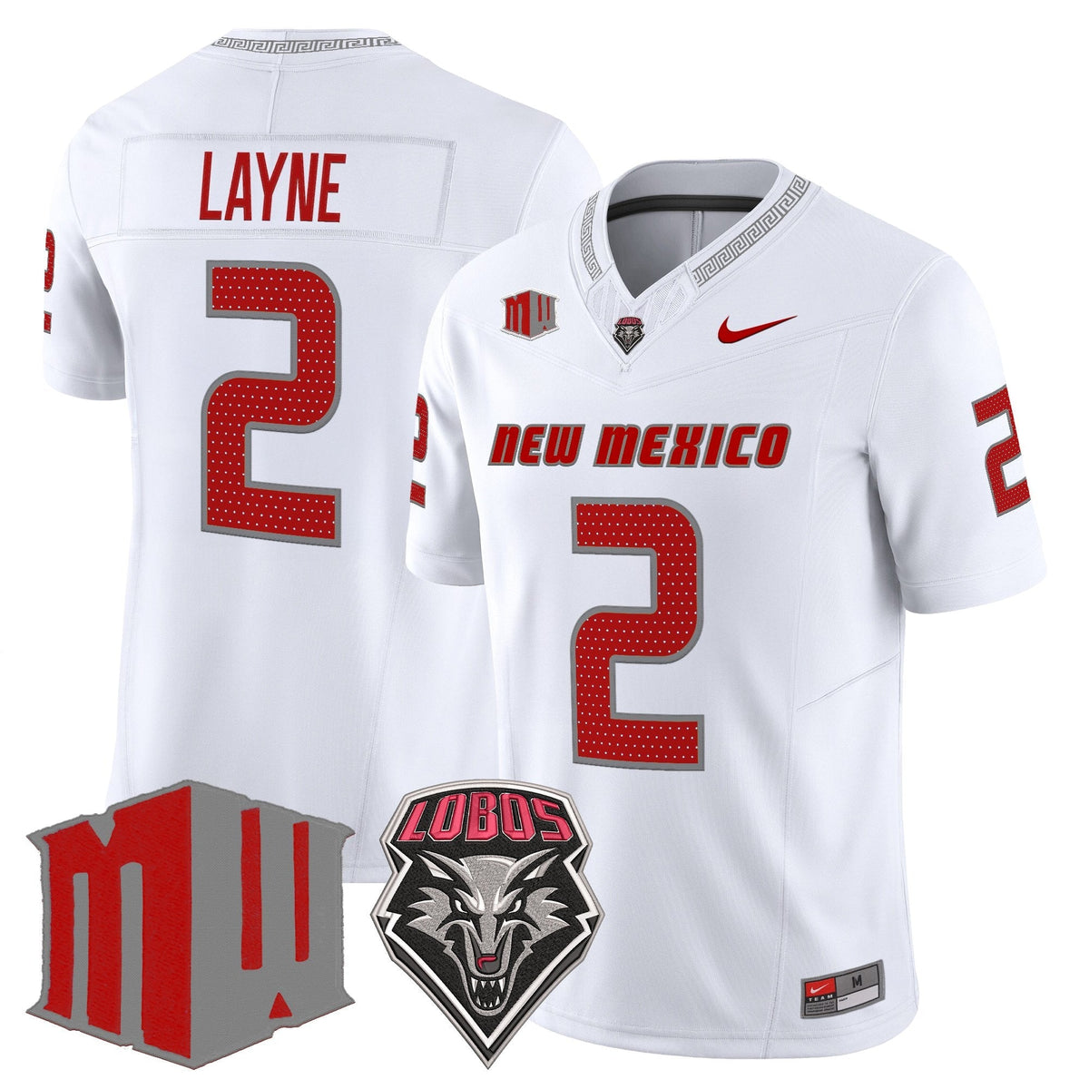 Men's New Mexico Lobos 2026 Vapor Limited Jersey - Stitched