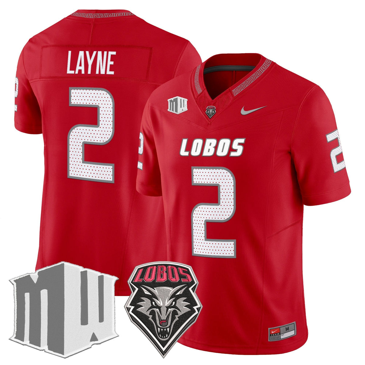 Men's New Mexico Lobos 2026 Vapor Limited Jersey - Stitched