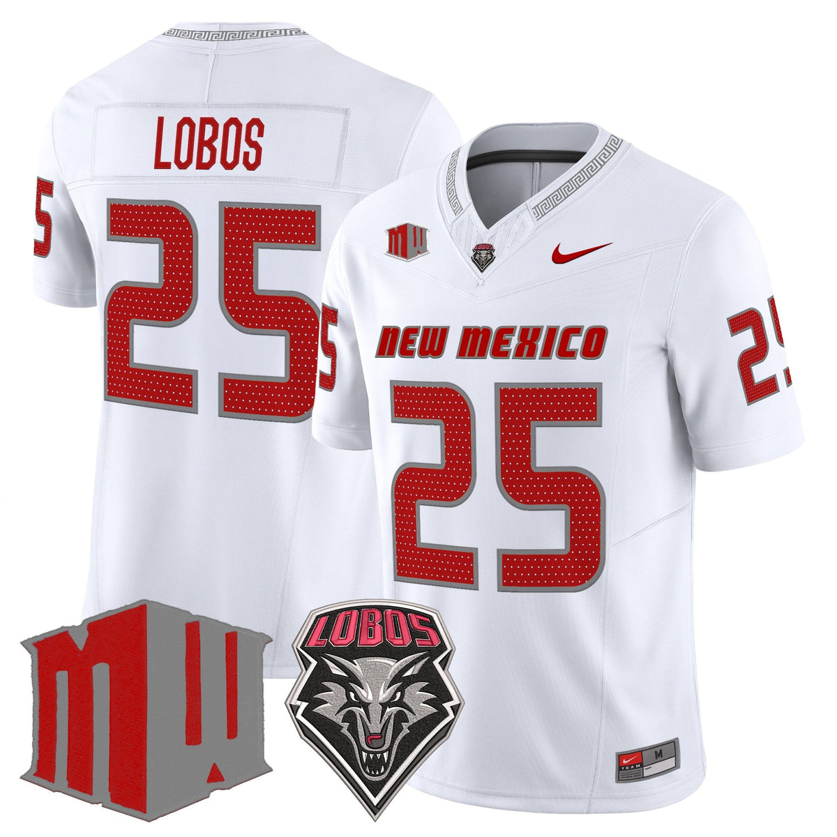 Men's New Mexico Lobos 2026 Vapor Limited Jersey - Stitched