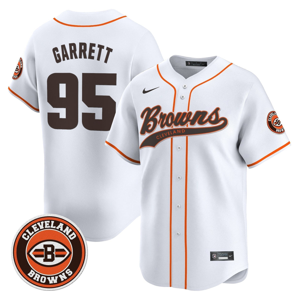 Men's Cleveland Browns 2025 Vapor Premier Limited Jersey - All Stitched