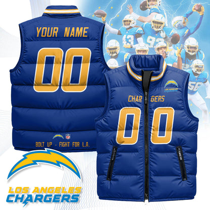 Los Angeles Chargers Unisex Puffer Vest