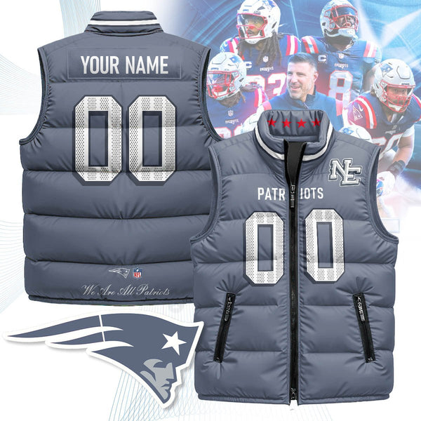 Custom NE Unisex Puffer Vest