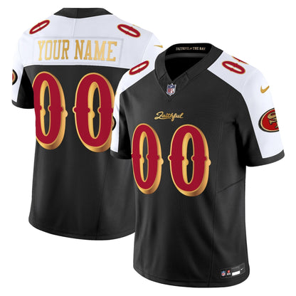 San Francisco 49ers 2025 “Rivalries” Vapor Limited Custom Jersey - All Stitched