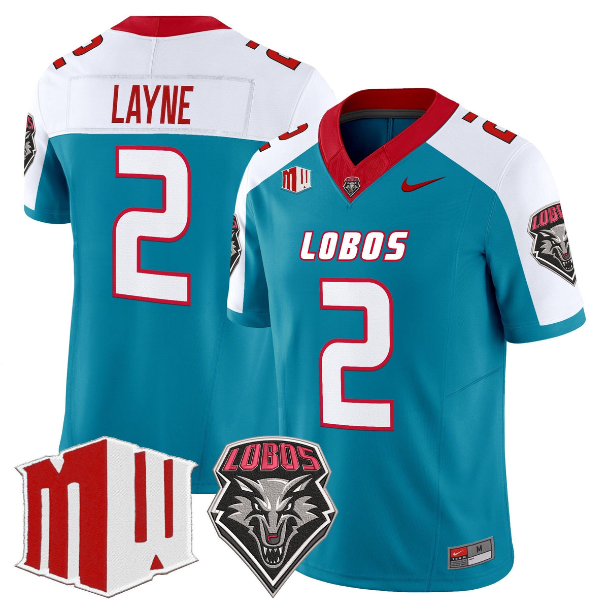 Men's New Mexico Lobos 2026 Vapor Limited Jersey - Stitched