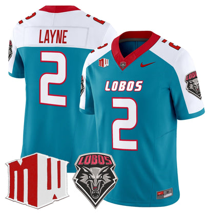 Men's New Mexico Lobos 2026 Vapor Limited Jersey - Stitched