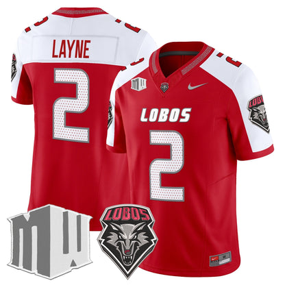 Men's New Mexico Lobos 2026 Vapor Limited Jersey - Stitched