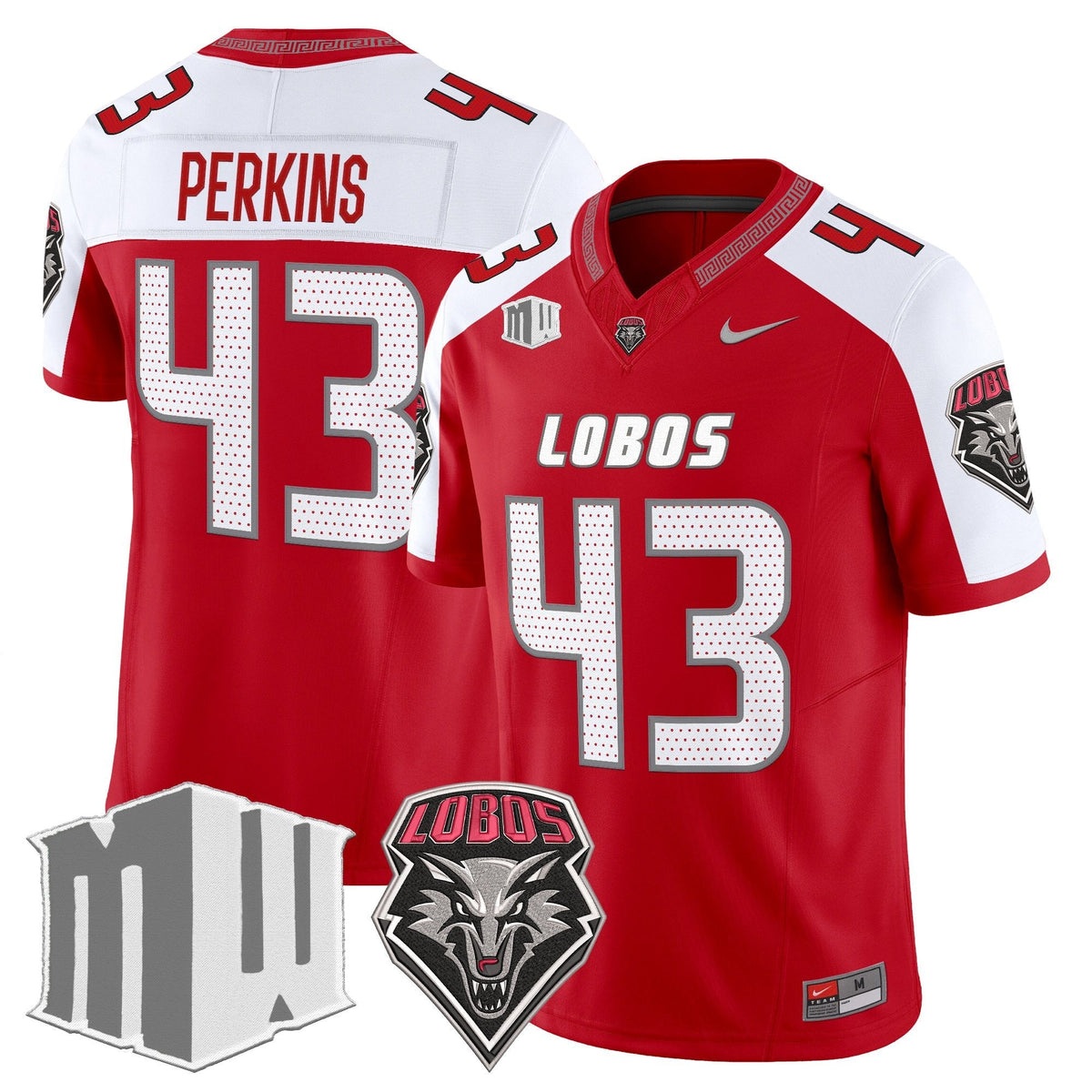 Men's New Mexico Lobos 2026 Vapor Limited Jersey - Stitched