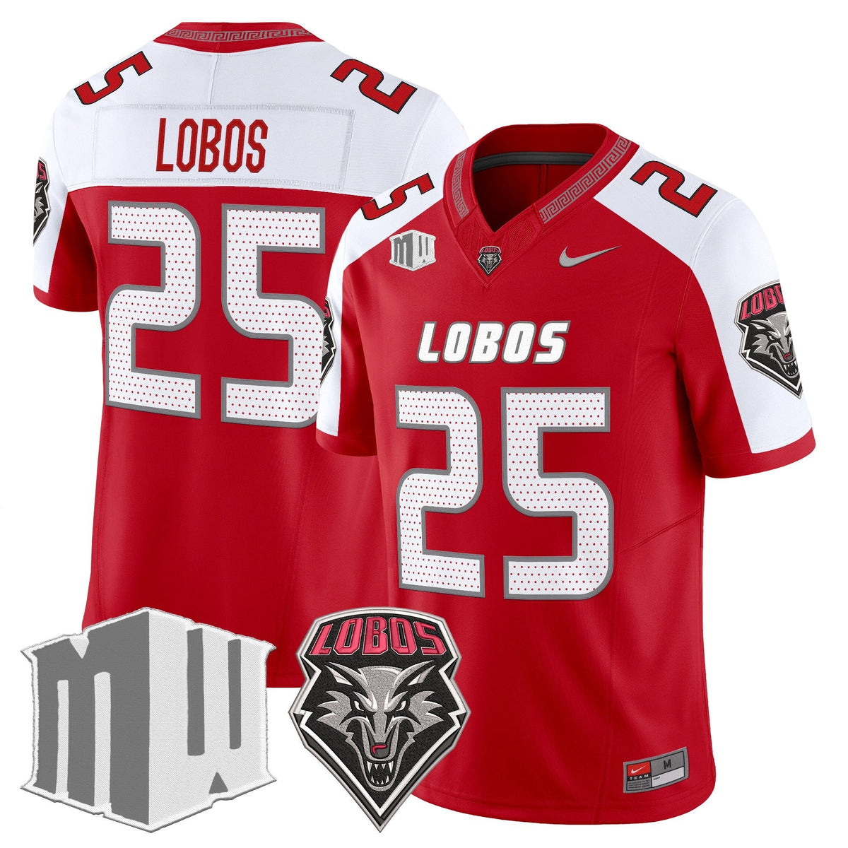 Men's New Mexico Lobos 2026 Vapor Limited Jersey - Stitched