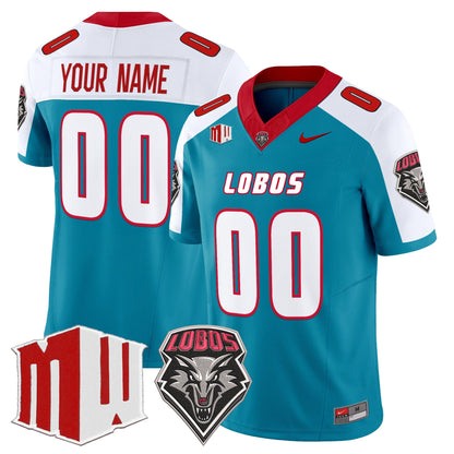 New Mexico Lobos 2026 Vapor Limited Custom Jersey - Stitched