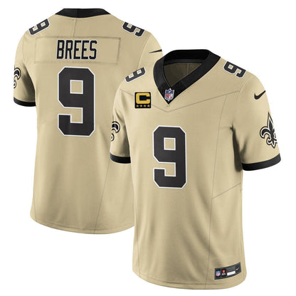 NO Golds Alternate Patch "C" Vapor Limited Jersey - Stitched