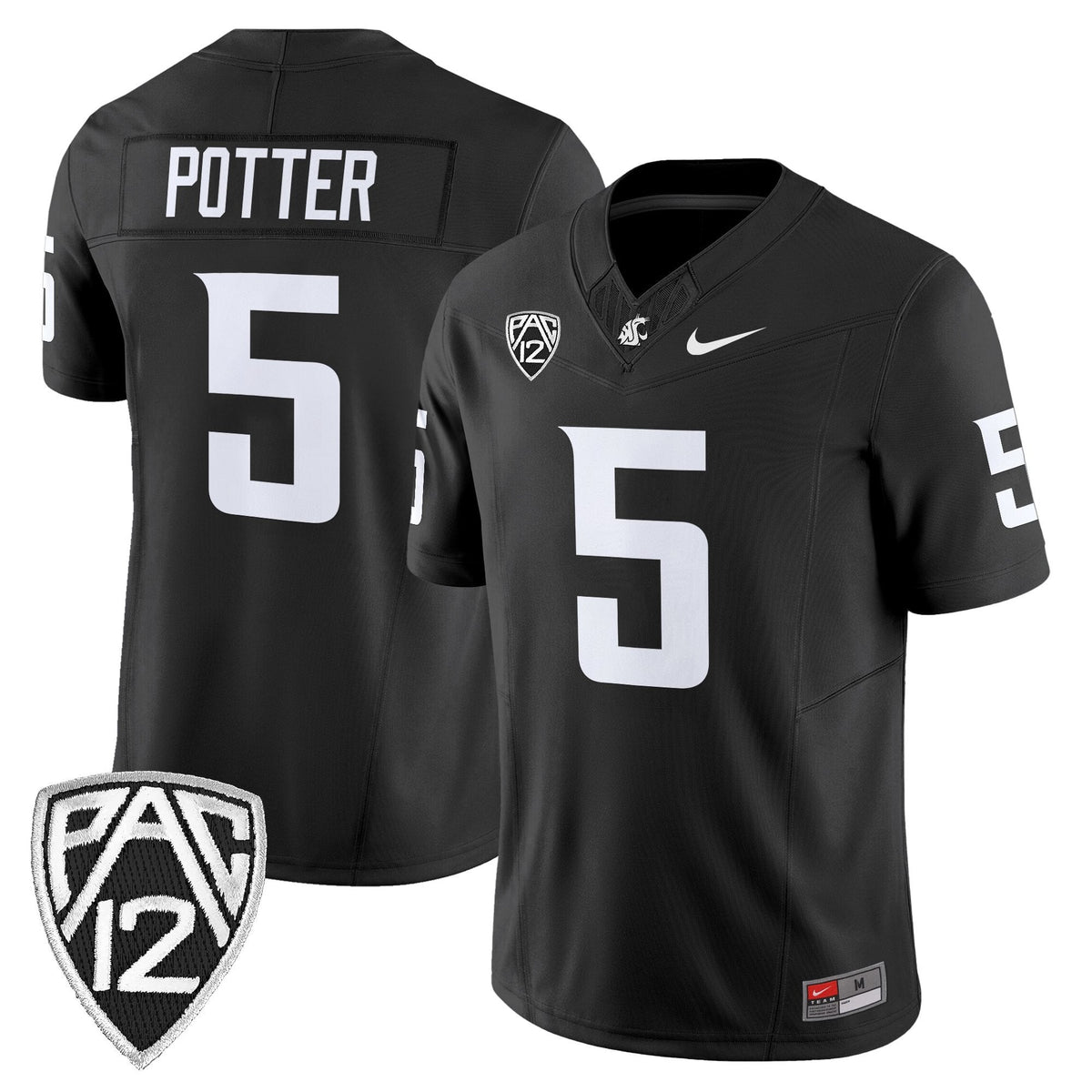 Men's Washington State Cougars 2025 Vapor Limited Jersey - All Stitched