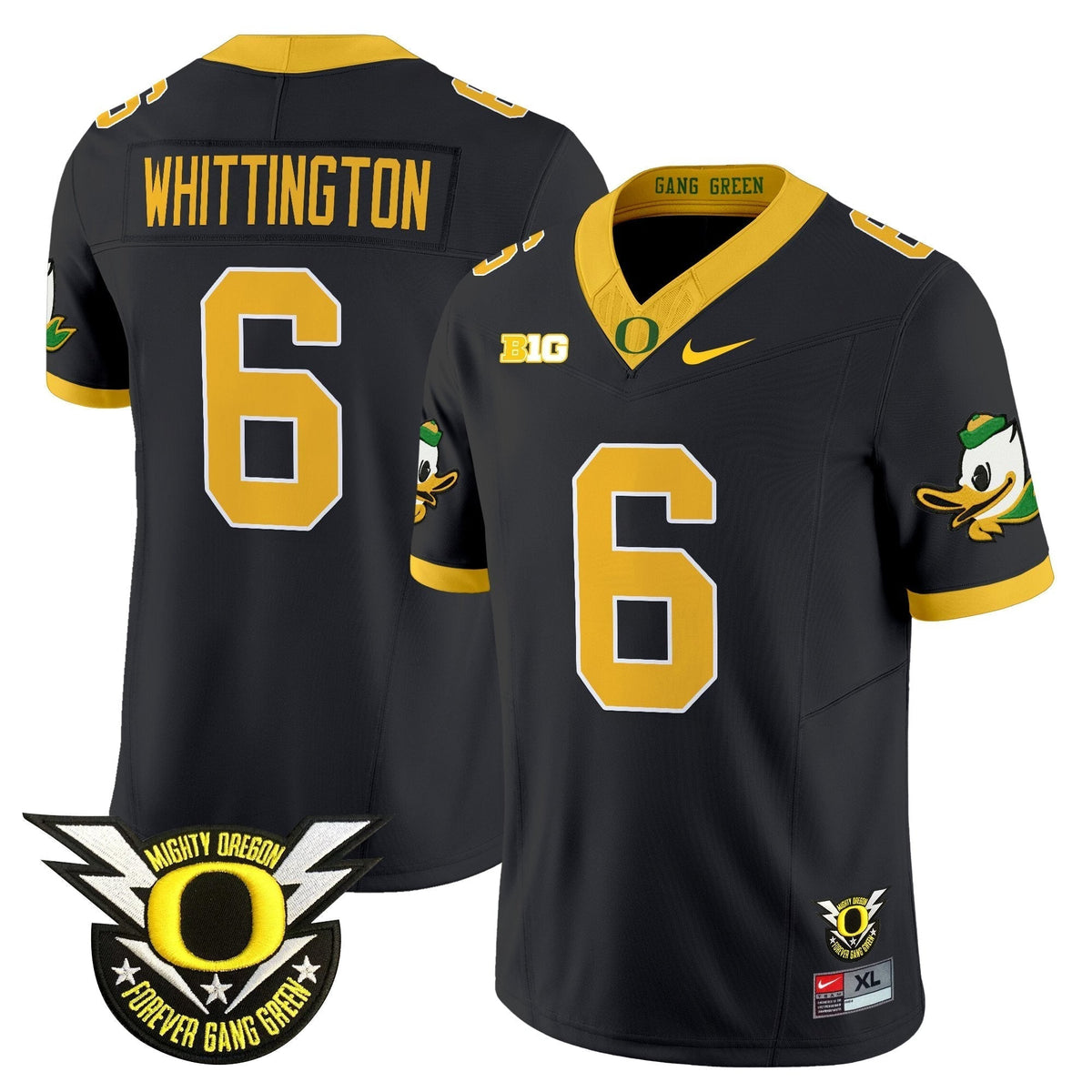 Men's Oregon Ducks 2025 Vapor Limited Jersey - All Stitched