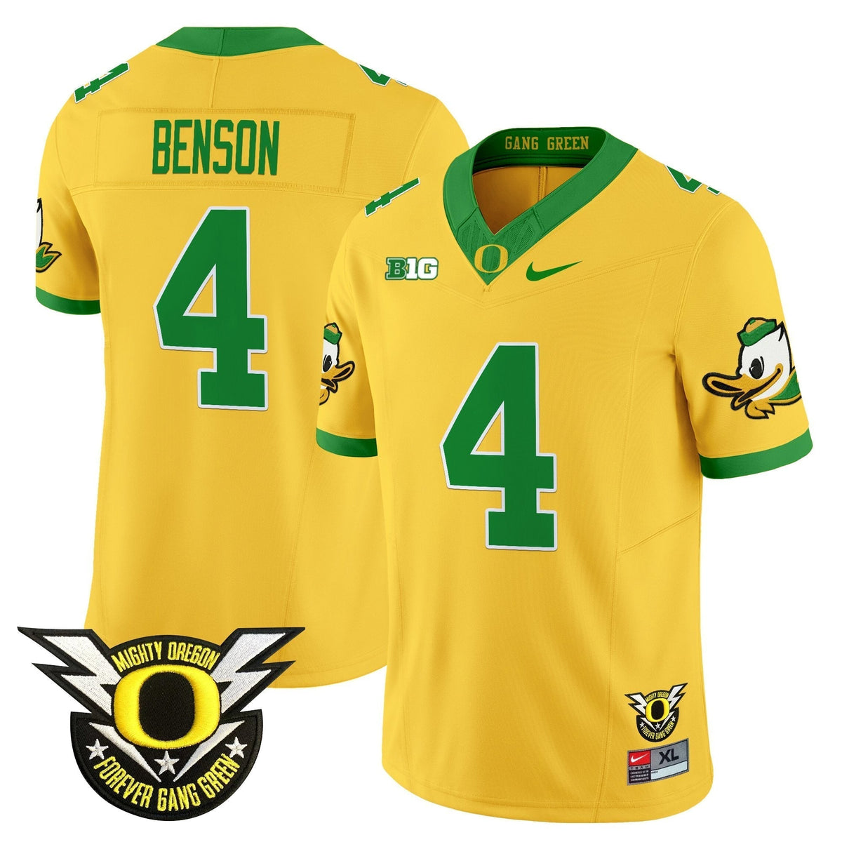 Men's Oregon Ducks 2025 Vapor Limited Jersey - All Stitched