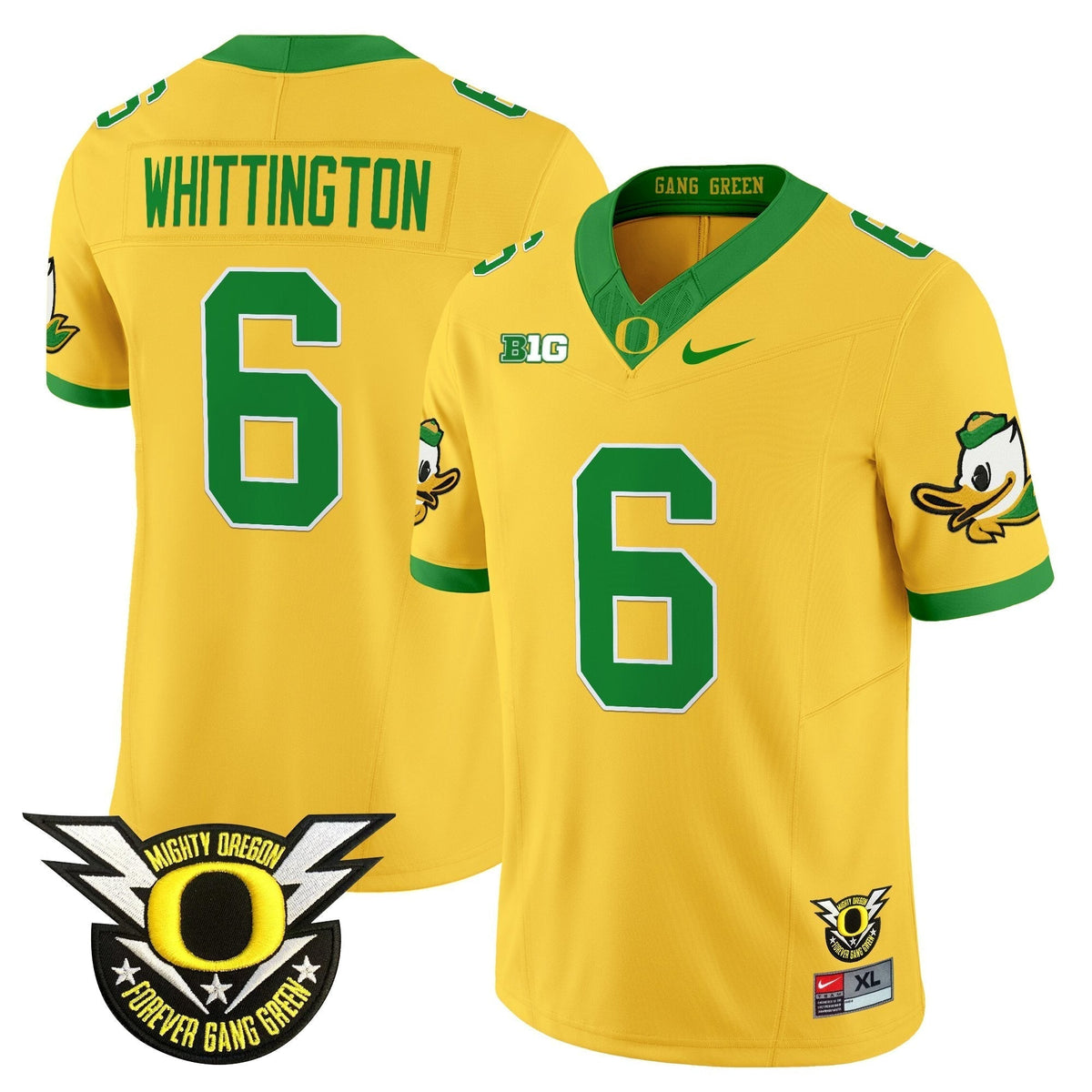 Men's Oregon Ducks 2025 Vapor Limited Jersey - All Stitched