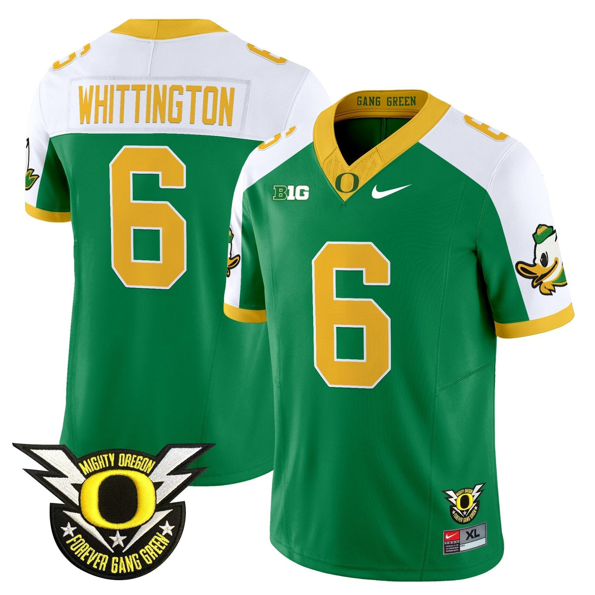 Men's Oregon Ducks 2025 Vapor Limited Jersey - All Stitched