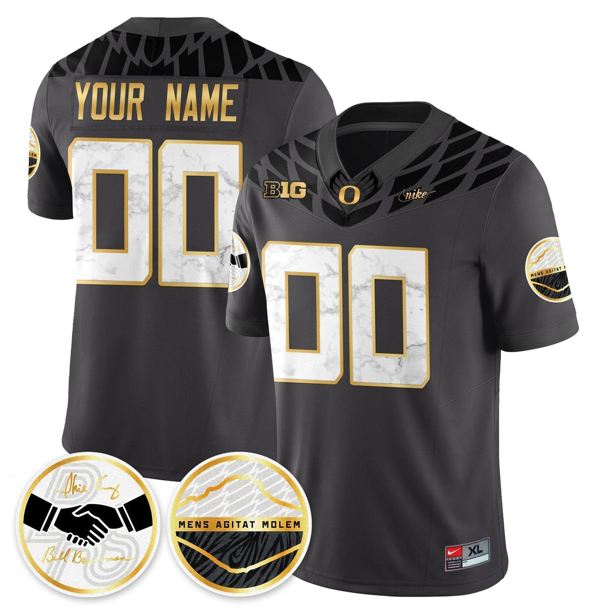 Oregon Ducks 2025 "Shoe Duck" Jersey - All Stitched