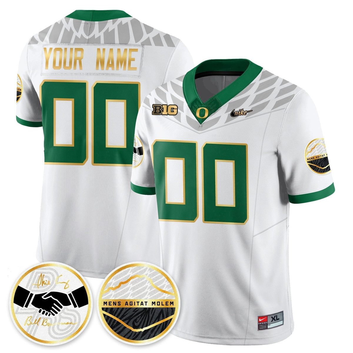 Oregon Ducks 2025 "Shoe Duck" Jersey - All Stitched