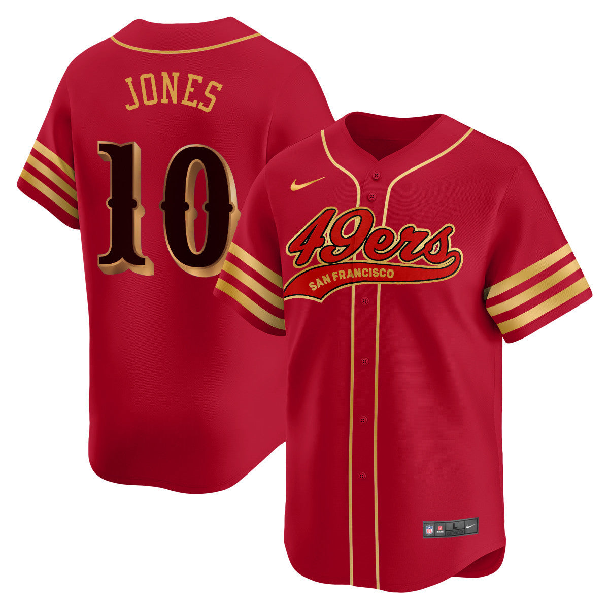 SF Rivalry Series Baseball Jersey - Stitched