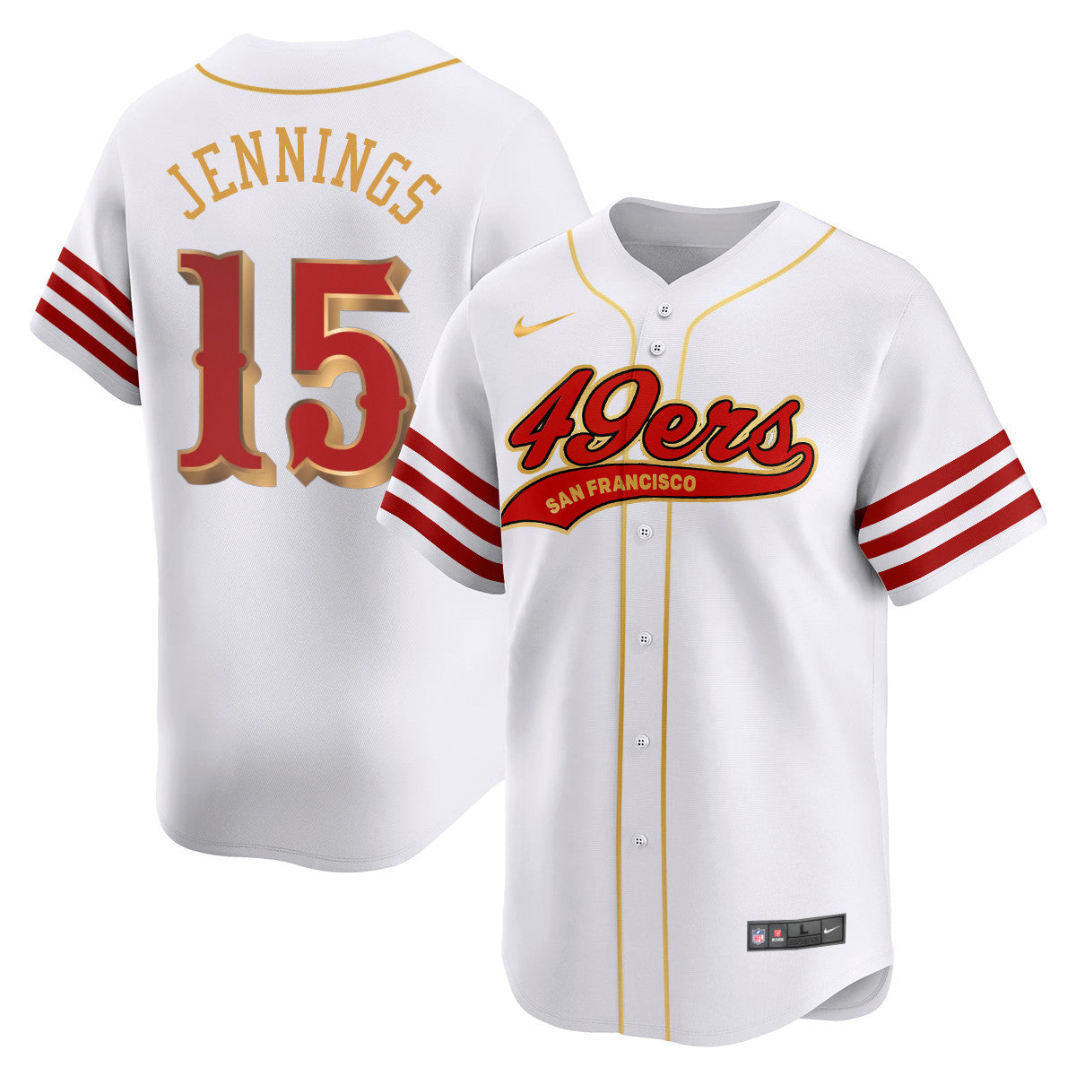 SF Rivalry Series Baseball Jersey - Stitched