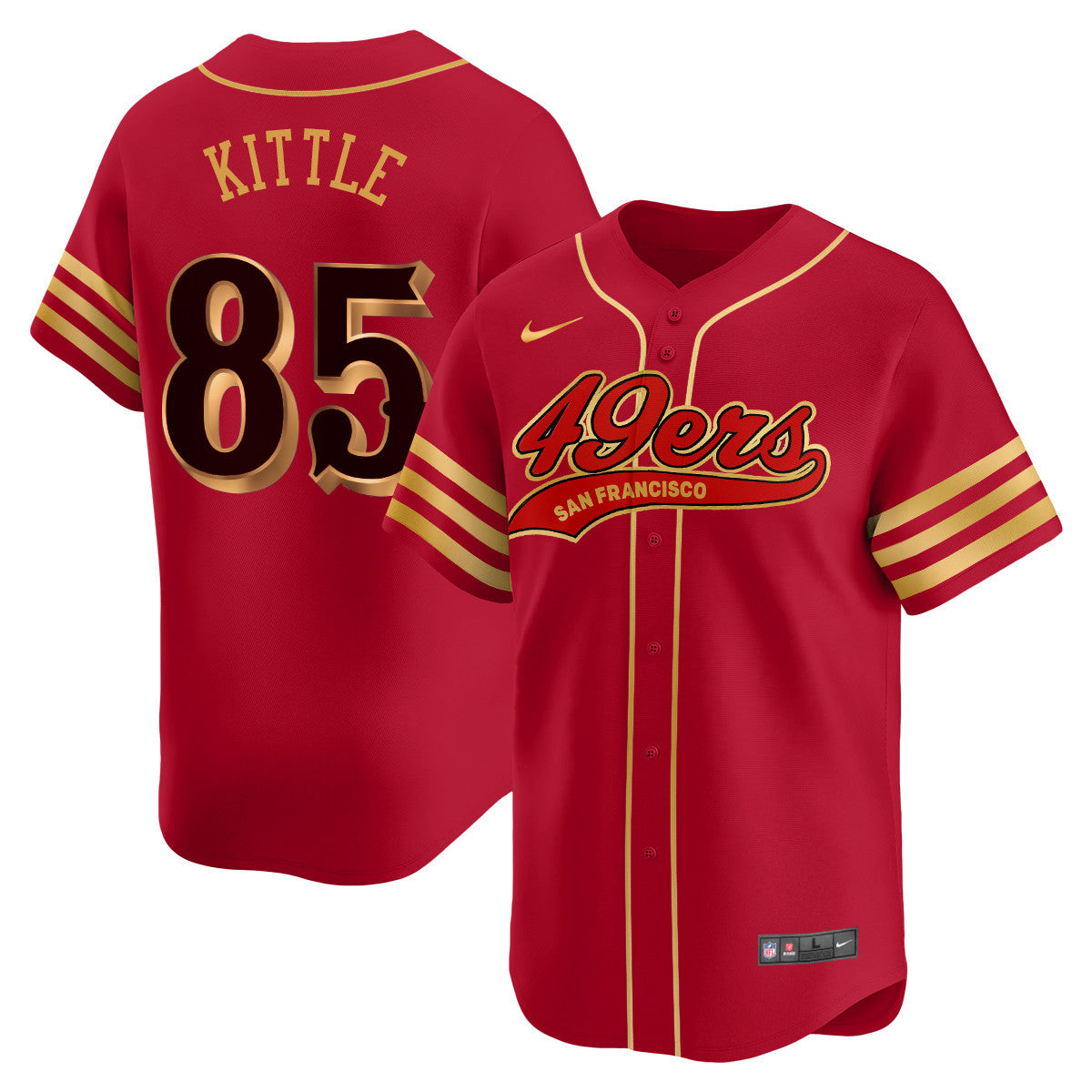 SF Rivalry Series Baseball Jersey - Stitched