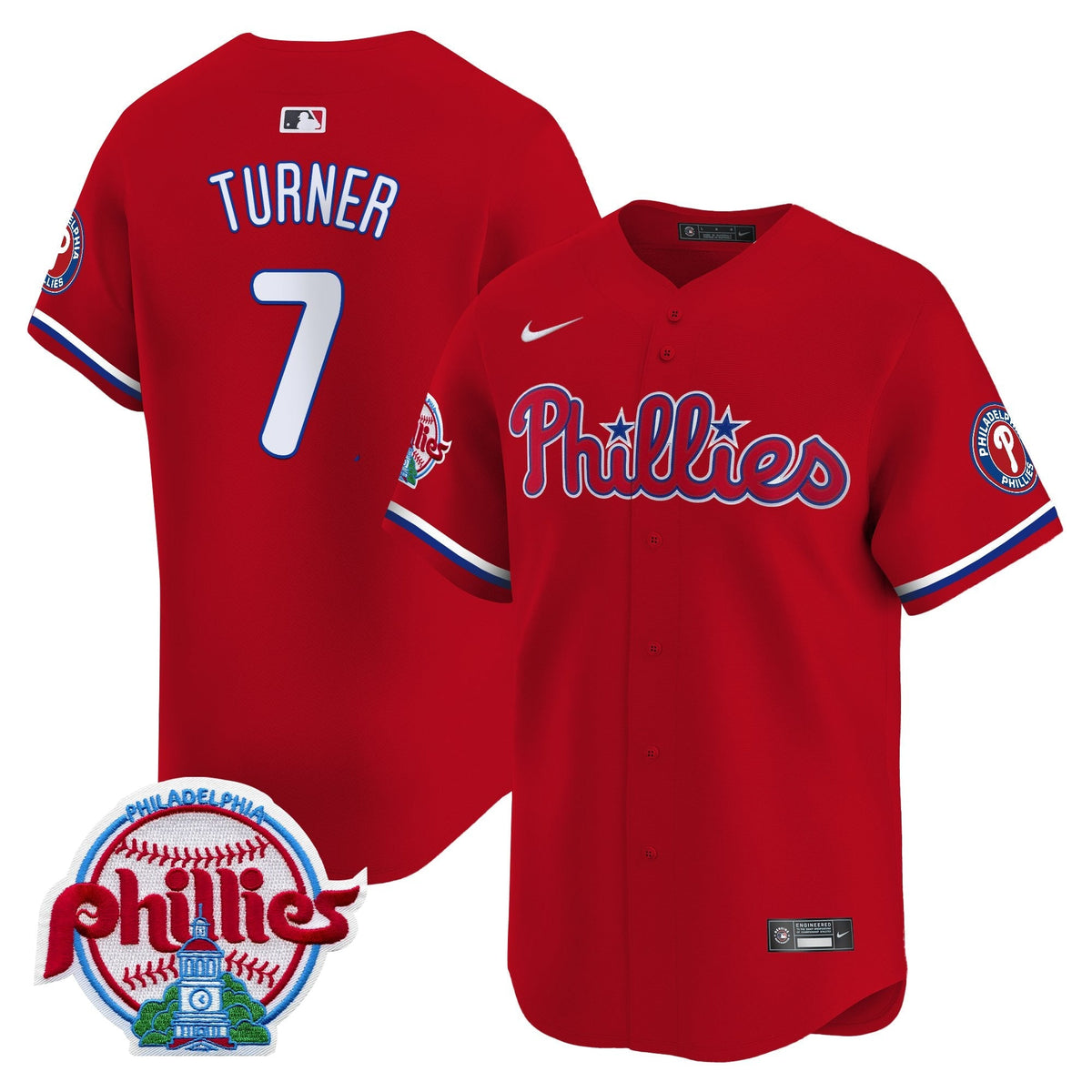 Philadelphia Phillies 2025 Vapor Premier Limited Jersey - All Stitched