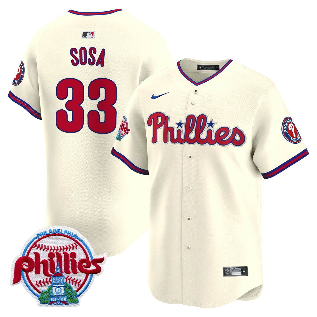 Philadelphia Phillies 2025 Vapor Premier Limited Jersey - All Stitched