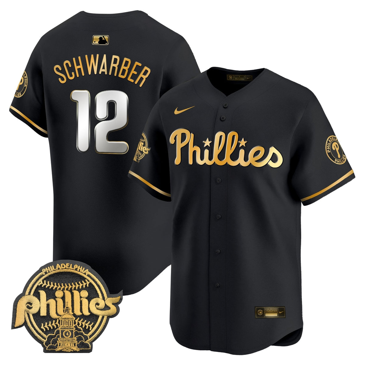 Philadelphia Phillies 2025 Vapor Premier Limited Jersey - All Stitched