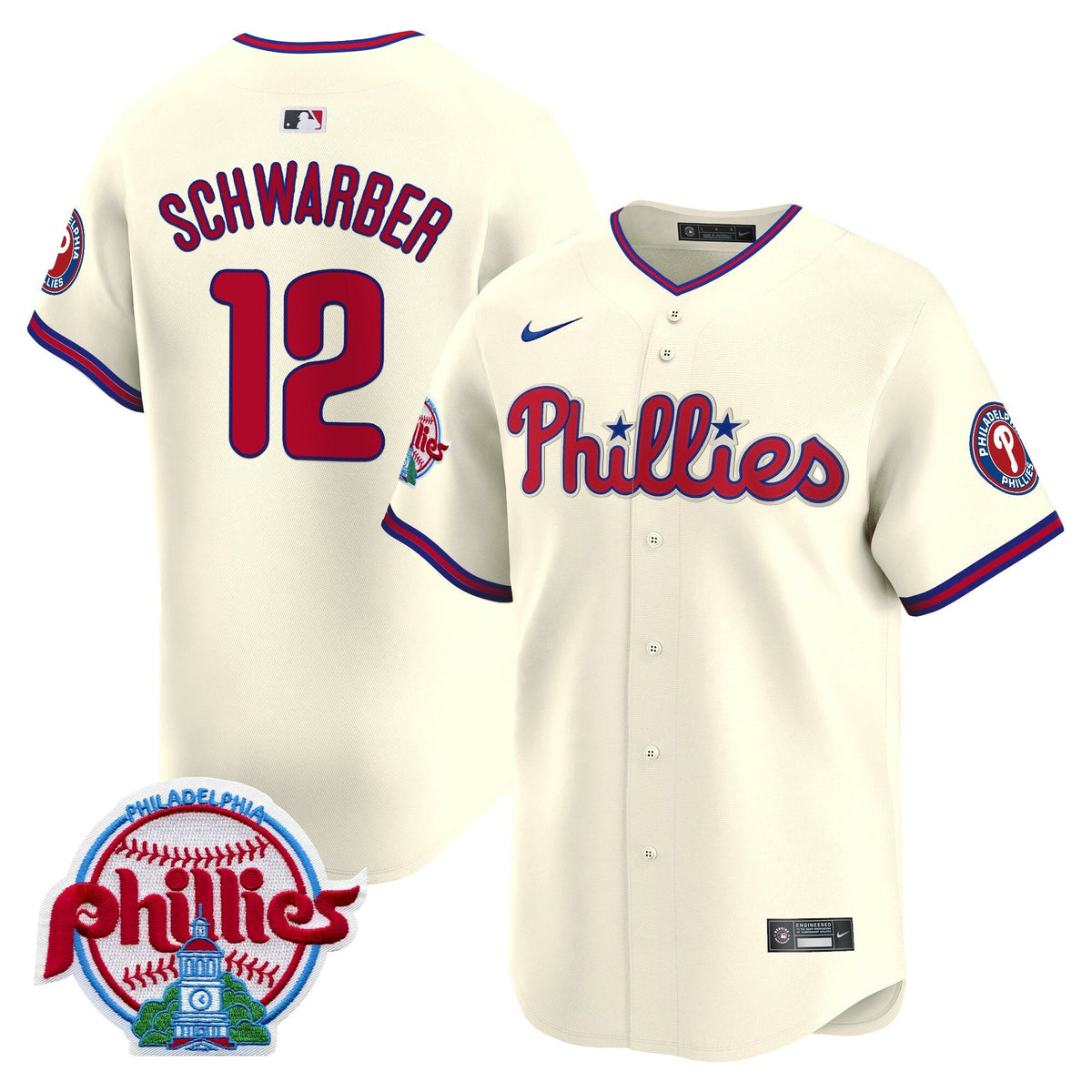 Philadelphia Phillies 2025 Vapor Premier Limited Jersey - All Stitched