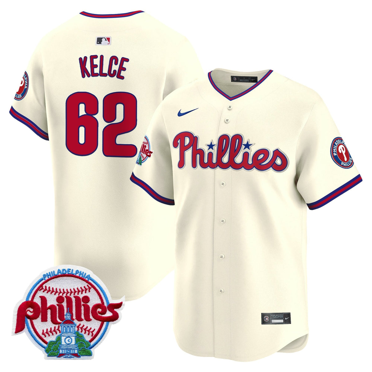 Philadelphia Phillies 2025 Vapor Premier Limited Jersey - All Stitched