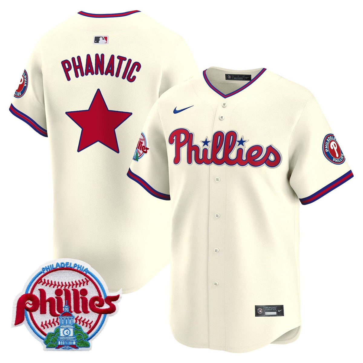 Philadelphia Phillies 2025 Vapor Premier Limited Jersey - All Stitched